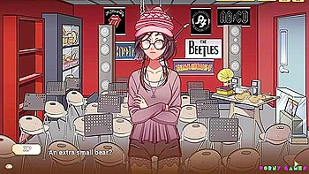 dyke,busty,brunette,knockers,melons