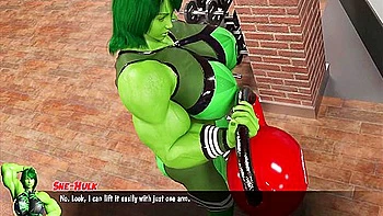 brunette,busty,toon,hooters,3d-animation