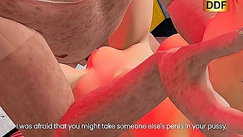 3d-animation,milf,mom,brunette,toon