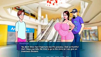 juggs,lingerie,cartoon,brunette,huge-tits