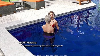 mom,beach,hd,blonde,milf