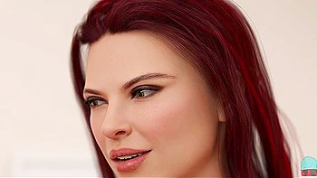 toon,red-head,cartoon,juggs,stockings