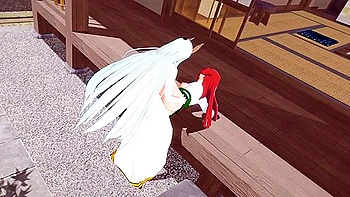 hooters,outdoor,cosplay,hentai,red-head