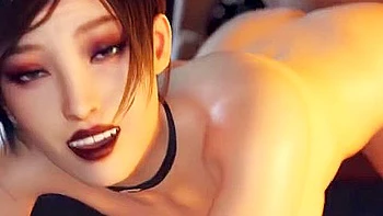 pov,blonde,brunette,deepthroat,3d-animation