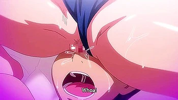 hentai,censored,threesome,titsjob,red-head