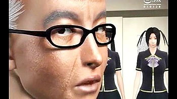 bukkake,3d-animation,big-tits,japanese