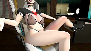 big-cock,cartoon,threesome,3d-animation,brunette