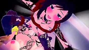 cartoon,brunette,big-tits,tattoo,creampie