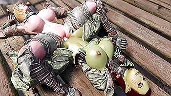 gaping,face-sitting,cartoon,lesbian,red-head