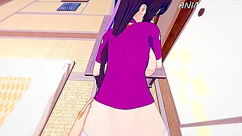 hd,brunette,big-tits,deepthroat,hentai