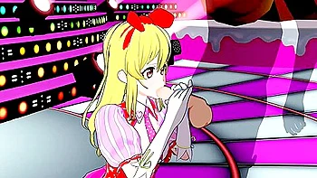 anime,japanese,blonde,deepthroat,pov