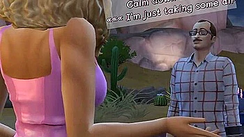 big-tits,3d-animation,lingerie,domination,blonde