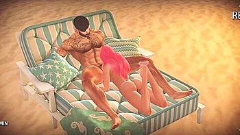 cartoon,hd,deepthroat,outdoor,beach