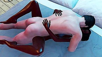 cunnilingus,interracial,deepthroat,hd,3d-animation