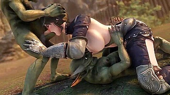 threesome,titsjob,brunette,hd,3d-animation