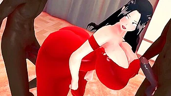 asian,big-cock,japanese,threesome,anime