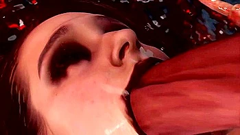 brunette,3d-animation,tattoo,big-tits,hd