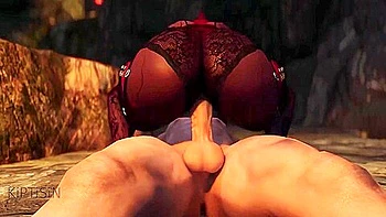 femdom,face-sitting,footjob,3d-animation,bdsm