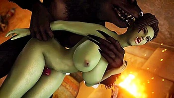 game-character,3d-animation,big-ass,red-head,brunette