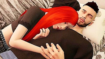 deepthroat,red-head,3d-animation,big-cock,hd