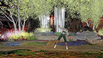 brunette,hd,3d-animation,cartoon,outdoor