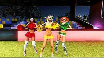 group-sex,deepthroat,red-head,threesome,3d-animation