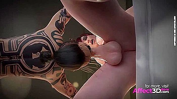 threesome,futanari,deepthroat,pov,titsjob