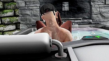 ebony,bath,cartoon,hd,3d-animation