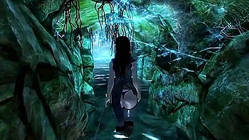 double-penetration,interracial,cartoon,threesome,outdoor