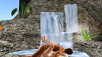 3d-animation,hd,outdoor,cartoon,blonde