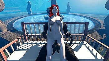 3d-animation,creampie,deepthroat,anal,red-head