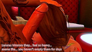 hd,cartoon,3d-animation,threesome,brunette