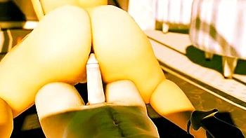 big-tits,3d-animation,interracial,lingerie,brunette