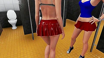 3d-animation,lesbian,hd,blonde,stockings