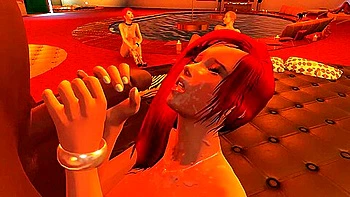 red-head,facial,3d-animation,hd,interracial