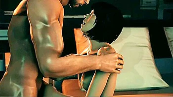 3d-animation,game-character,deepthroat,cartoon,brunette