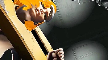 red-head,bondage,3d-animation,cosplay,spanking