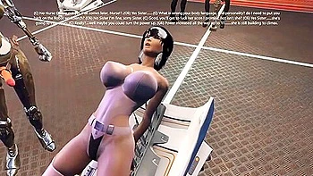 cosplay,3d-animation,red-head,bondage,latex