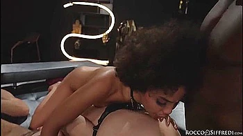 ebony,assfucking,dick,interracial,lingerie