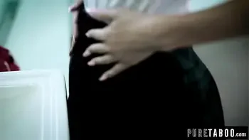 uniform,stepsister,stepbrother,deepthroat,family-roleplay