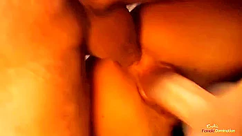 melons,stockings,brunette,double-penetration,huge-tits