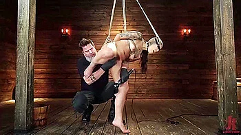 hairy,toys,shibari-bondage,tattoo,clamps