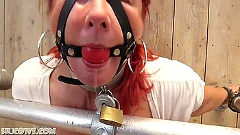 red-head,toys,big-tits,gagging,bdsm