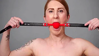 lingerie,red-head,masturbation,bondage,handcuffs