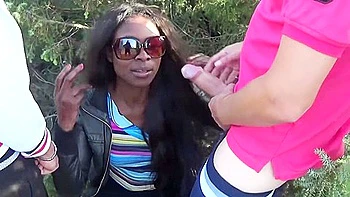 brunette,black,outdoor,nature,ffm