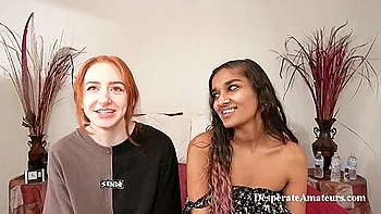 threesome,facial,brunette,throat,3some