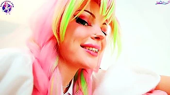 busty,3some,cosplay,melons,hooters