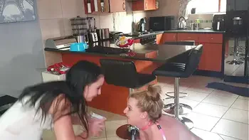 fetish,peeing,bbw-leash,piss-bucket,gg-domination