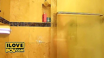 tugjob,huge-tits,knockers,brunette,pov-point-of-view