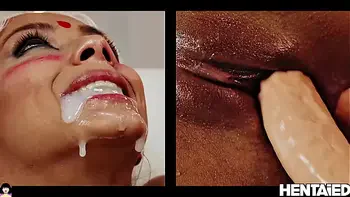 hentai-style,anal,a-lot-of-cum,real-anime,double-penetration